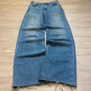 28x28 Faded Wide Leg Baggy Skater Jeans Y2K Vintage 2000s